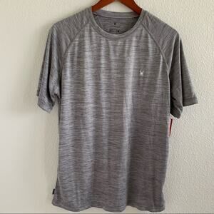 NWT Spyder Men's Active Top Gray Athletic Medium